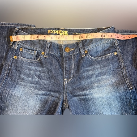 Express Jeans Eva Boot Cut Size 2 R - Picture 5 of 9